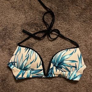 Victorias Secret PINK Deep V Push-up Bikini Top